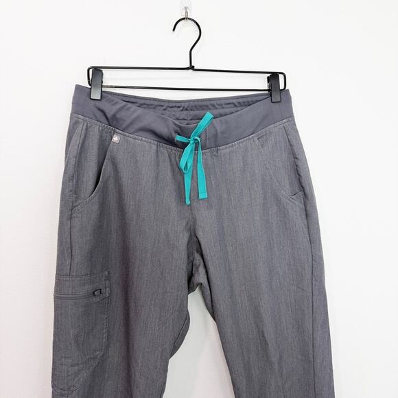 Figs Zamora Jogger Scrub Pants Graphite Gray Size Medium Petite - Picture 3 of 6